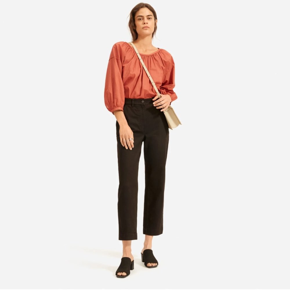 Everlane straight leg crop